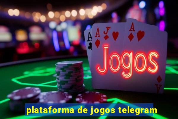 plataforma de jogos telegram